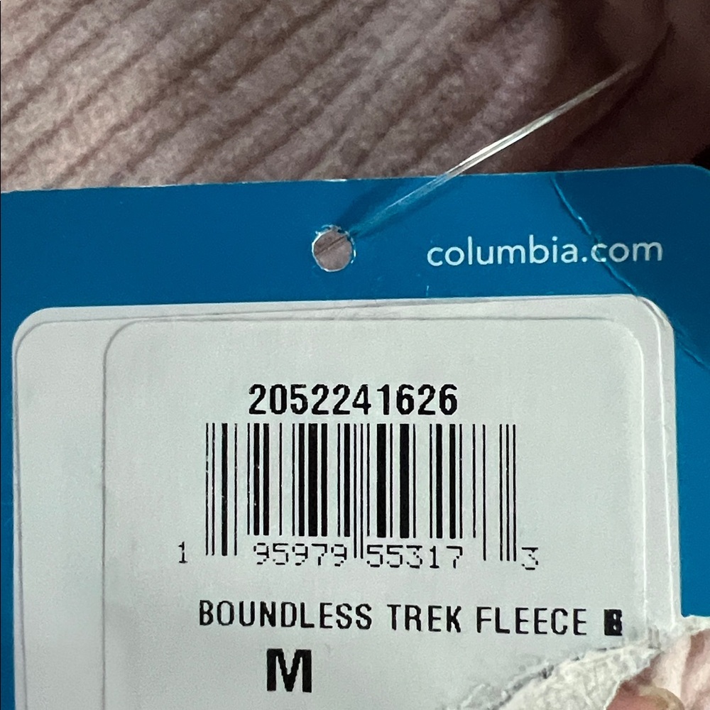 NWT Columbia Boundless Trek Fleece Dress - Women's M PINK - Picture 3 of 11